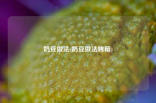 奶豆做法(奶豆做法烤箱)